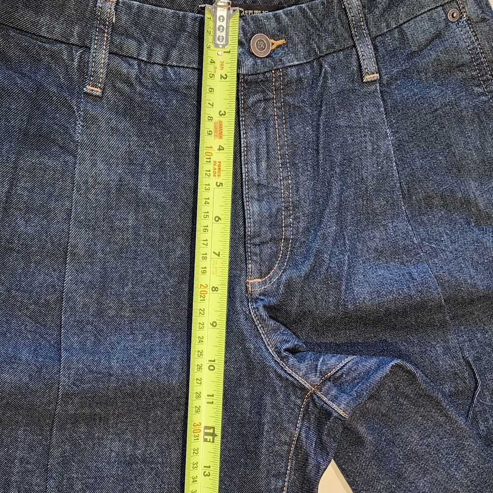 Banana Republic Mid-rise Sttaight Denim Size 8 - Picture 3 of 7